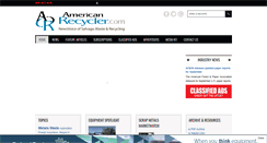 Desktop Screenshot of americanrecycler.com